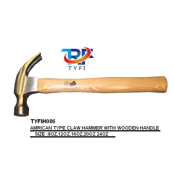 木柄美式羊角锤