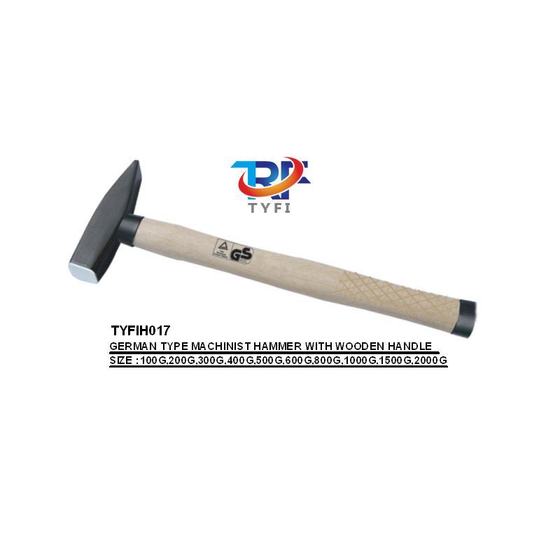 德式 钳工锤 木柄