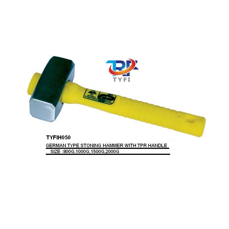 TPR倒装柄德式石工锤
