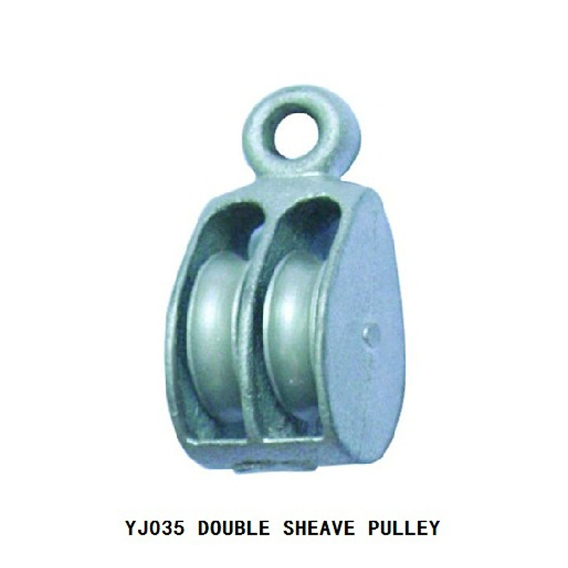 双轮定向吊滑轮