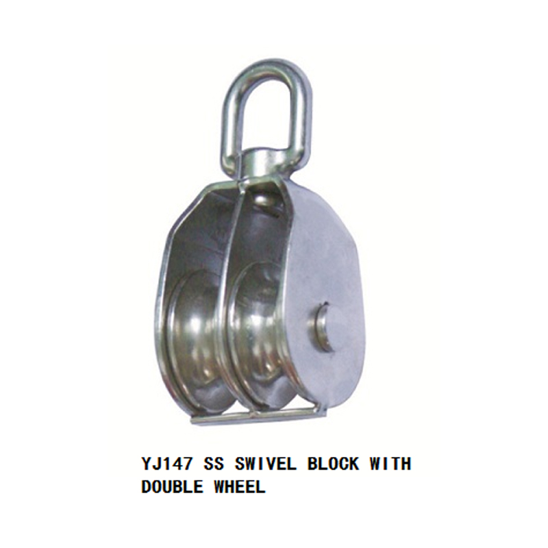 不锈钢旋转环滑轮 双轮