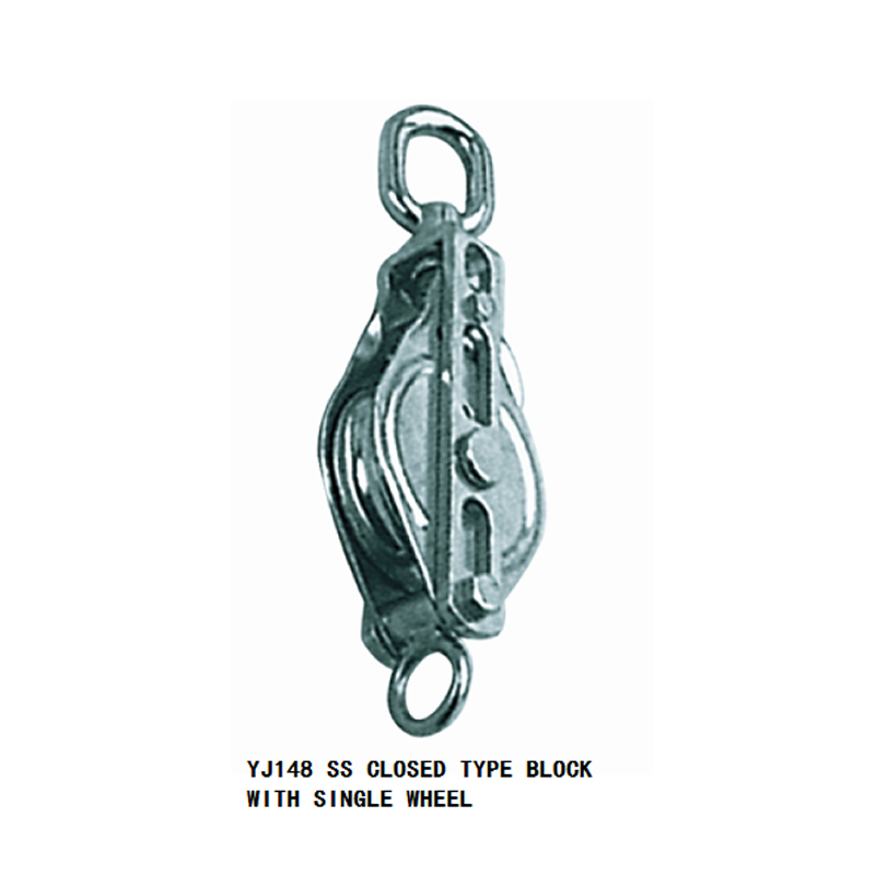 不锈钢闭口滑轮 单轮