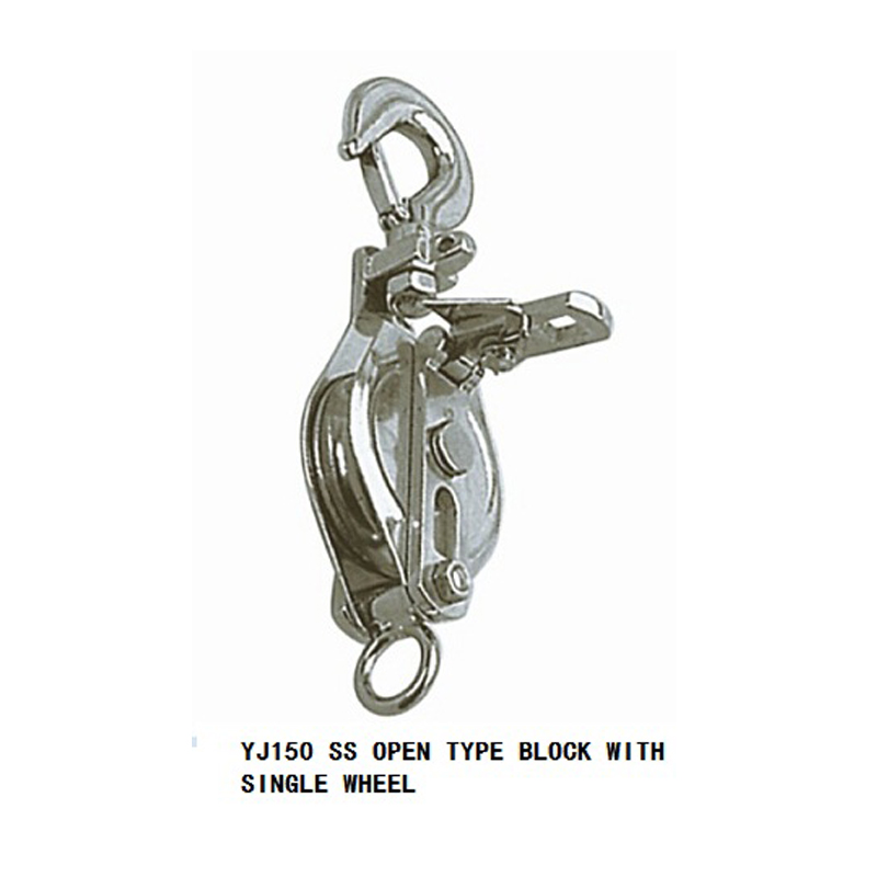 不锈钢开口式滑轮 单轮