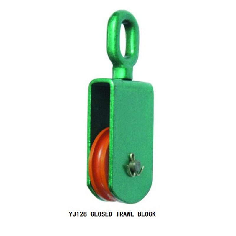 闭口式微型拖网滑车