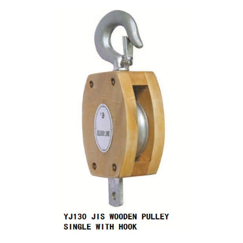 日式木制滑轮 单轮