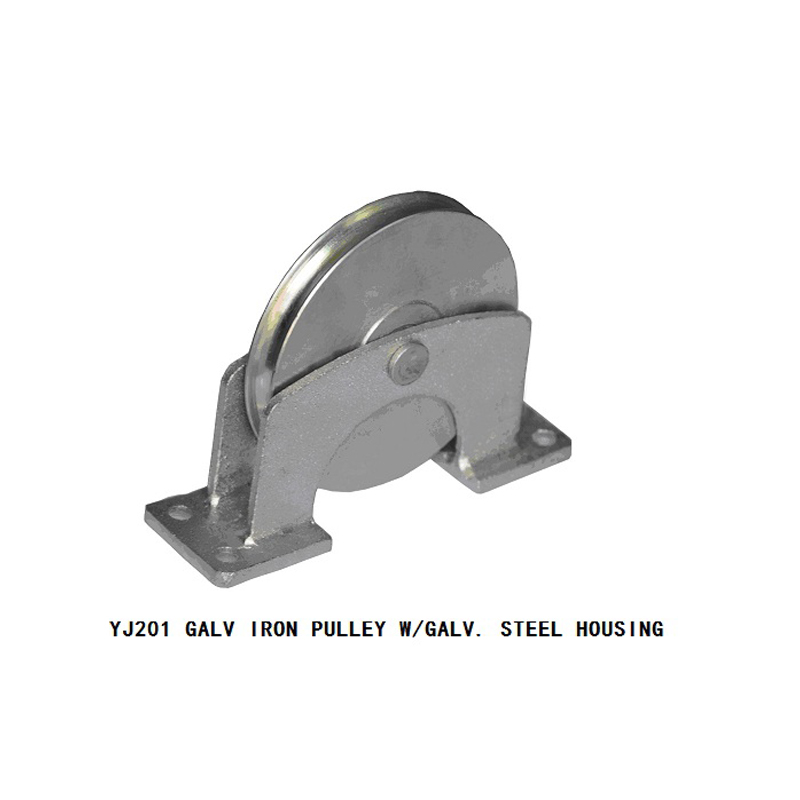 GALV IRON PULLEY W/GALV.STEEL HOUSING