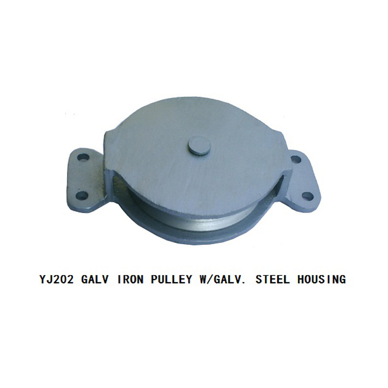 GALV  IRON PULLEY W/GALV.STEEL HOUSING