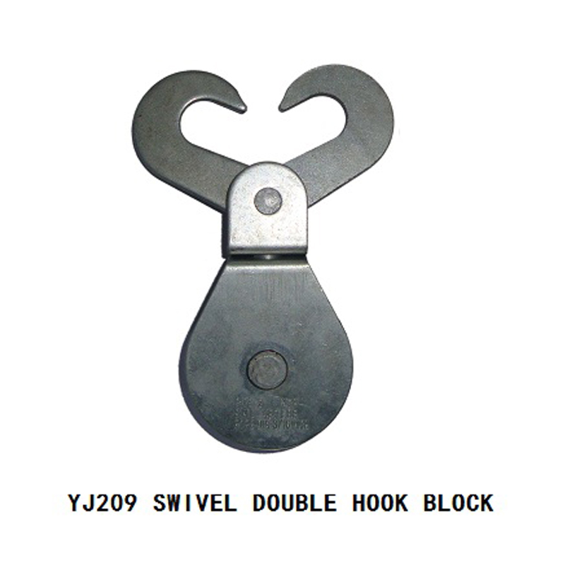 双转钩平板滑车