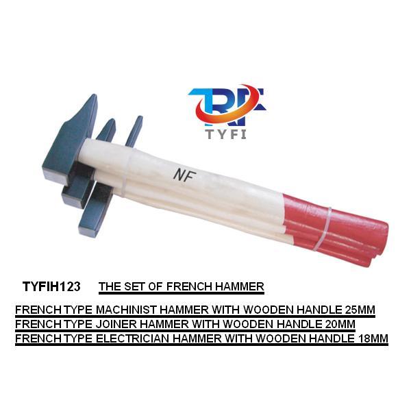 木柄法式三件套锤子