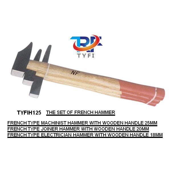 木柄法式三件套锤子