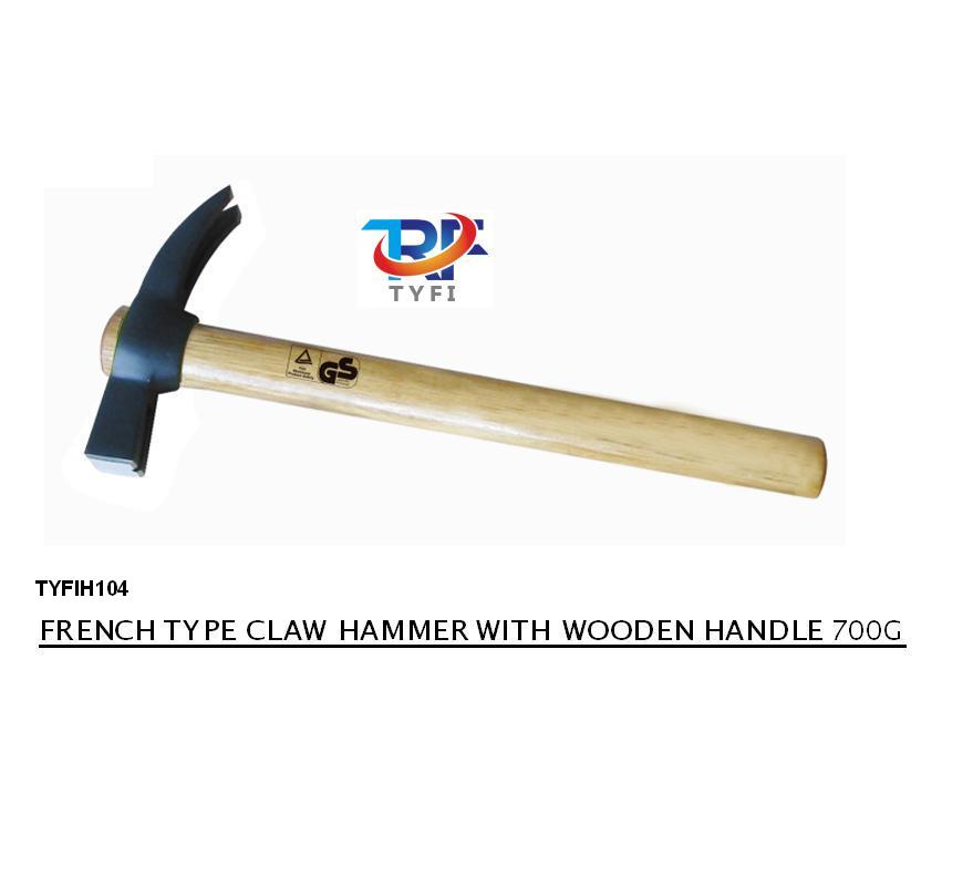 木柄道轨羊角锤