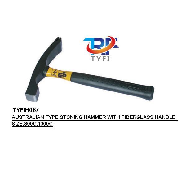 纤维柄澳式石工锤
